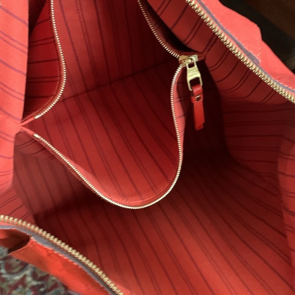 Elegant Mandarin leather Designer Tote Bag Louis Vuitton - Picture 8 of 11